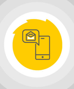 کاور افزونه پیامک رسان