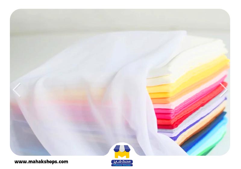 نمونه پارچه شیفون Chiffon